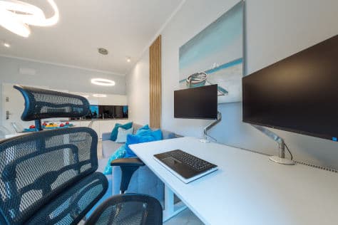 Dedicated workspace for digital nomads